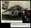 2 archival photographs of Jewish inn (zaezd) in Letychiv (Khmelnytskyi Oblast, Ukraine).