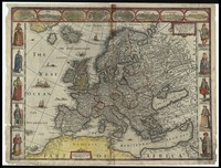 Europe and the cheife cities contayned therin described with the habits of most Kingdoms now in use / by Jo. Speed ; sculptum apud Abrahamum Goos.