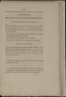 Description du procede de M. Raymond,... pour teindre la soie avec le bleu de Prusse, d'une maniere egale, solide et brillante... precedee du rapport fait a S. M. sur cette decouverte, et du decret imperial qui en recompense l'auteur.