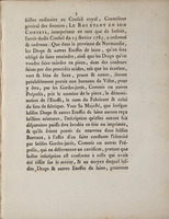 Arrest du Conseil d'Etat du roi, qui prescrit les formalités à observer dans la province de Normandie, pour les draps & autres etoffes de laine, qu'on sera obligé de faire reteindre, ainsi que pour les draps qu'on voudra faire teindre en piece, dans des couleurs faites par des procédés acides : du 7 mai 1784 : extrait des Registres du Conseil d'Etat.