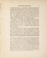 Experiments on carbonated hydrogenous gas : with a view to determine whether carbon be a simple or a compound substance / by William Henry.