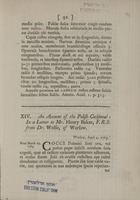 An account of the Polish cochineal : in a letter to Mr. Henry Baker, F.R.S. from Dr. Wolfe, of Warsaw.