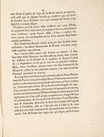 Mémoire pour le syndic, gardes, jurés, & Communauté des marchands teinturiers de la ville de Limoges contre Jeremie Ruaud, ajusteur en l'Hôtel des Monnoyes en la même ville / signed: Monsieur de Calonne, ministre d'État, contrôleur-général, M. Dumesnil de Merville, avocat.