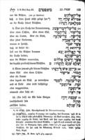 Die Thora und die Sprache : vollständiger Text mit deutscher Übersetzung nach der Methode der korrespondierenden Zeilen, Nebst Erklärungen mit besonderer Hervorhebung der ethischen Lehrern und einem sprachlehrlichen Anhange / zum Schulgebrauche bearbeitet von Rudolf Fuchs.