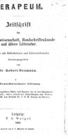 Jüdische Litteratur : und Jüdisch-Deutsch, mit besonderer Rücksicht auf Ave-Lallement / von M. Steinschneider.