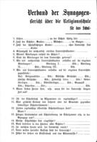 Die Schulverhältnisse des Verbandes der Synagogengemeinden Ostpreussens / dargestellt von I. Bamberger.