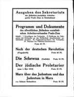 Die wirtschaftliche Entwicklung des jüdischen Volkes / Ber Borochow.