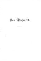Fest-Predigten von Bezirksrabbiner Dr. Leopold Löwenstein in Mosbach / herausgegeben aus Anlass seines 25jährigen Bezirksjubiläums durch die dankbaren Gemeinden seines Rabbinats-Bezirks Mosbach, Merchingen, Wertheim, Dez. 1911.