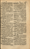 Epitome thesauri linguae sanctae / auctore Sancte Pagnino Lucensi. Fr. Raphelengius compluribus locis auxit, emendauit, appendicem dictionum Chaldaicarum addidit. Accessit hac editione index dictionum Latinarum, siue lexicon Latino-Hebraicum.