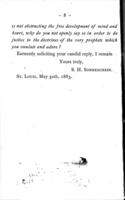 Open letter to prof. Felix Adler / by S. H. Sonneschein.