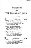 The penny Psalm book : containing selections from the Psalms of David, suitable for Sabbath-schools.