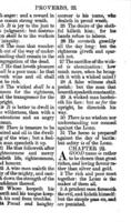 The Proverbs and Ecclesiastes : translated out of the original tongue, and with the former translations diligently compared and revised ...
