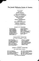 Address of the President, Mr. Simon Miller : [at the] Twenty-eighth annual meeting of the Jewish Publication Society of America, Sunday, May 7, 1916.