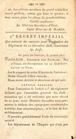 Recueil contentant le règlement organique du culte judaique et les décrets impériaux y relatifs, les Réponses de l'Assemblée générale des Isralites tenue a Paris, aux questions lui proposées et les Décisions doctrinales du Grand Sanhédrin. Précédé d'un précis des faits et cérémonies, et des procès-verbaux de l'élection, nomination et installation du consistoire israélite du département de Rhin-et-Moselle, avec les discours et sermons prononcés à cette occasion.