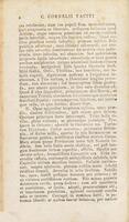 C. Cornelii Taciti opera. Vol. 2, Historiarum libri. Germani. De oratoribus dialogus. 1798.