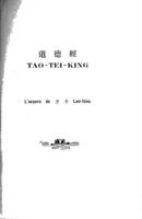 Les Pères du système taoïste / par Léon Wieger.