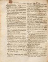 Le dictionaire imperial representant les quatre langues principales de l'Europe : savoir I. l'italienne expliquée par la françoise, l'allemande & la latine ... = Il dittionario imperiale, nel quale le quattro principali lingue dell 'Europa / Premierement composé par le celebre Interprete & Maitre de langues Jean Veneroni, ... augmenté par Nicolas De Castelli.