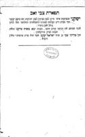תפארת צבי זאב : דברים ... אשר ... דרש [המגיד מזברז'] מדי שבת בשבתו להלהיב הלבבות ... גם מה שאמר בשם אביו הצדיק הגדול ... מו"ה יחיאל מיכל ...