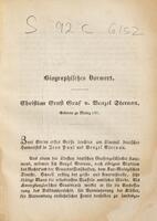 Geist aus den Werken von Ch.E. Graf v. Benzel Sternau und Friedrich Ehrenberg : mit den biographien und Benzel Sternau's Portrait.