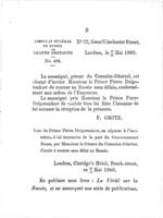 Correspondance du prince Pierre Dolgoroukow avec le gouvernement russe.