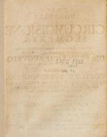 Nonnulla de Circumcisione segmenta / praeside Gottlieb Wernsdorfio... ; ad disputandum Proponet Paulus Joannes Buchholtz.