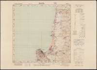Haifa / הודפס ע"י מחלקת המדידות.