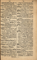 קצר אוצר לשון הקדש : hoc est, Epitome thesauri linguae sanctae / auctore Sante Pagnino Lucensi.