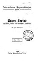 Ahasver, Rede vor Gericht u. anderes / Eugen Levine.