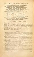 P. Ovidii Nasonis Epistolarum Heroidum liber / interpretatione & notis illustravit D. Crisp. Helvetius ... ad usum Serenissimi Delphini. Accessit index ...