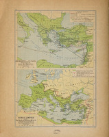 New scripture atlas : a series of 16 coloured plates containing 41 maps and plans illustrating the historical geography of Palestine and the lands of the Bible, with descriptive and explanatory notes on the maps / by George Philip.