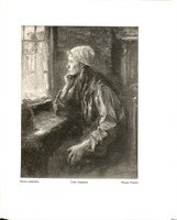 Jozef Israëls : deux planches en quatre couleurs, 27 dessins sur papier mat de grand luxe, 25 illustrations teintées, 8 dessins à la main et 1 gravure / par C.L. Dake.