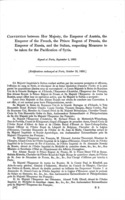 Convention between Great Britain, Austria, France, Prussia, Russia and Turkey : respecting measures to be taken for the pacification of Syria : signed at Paris, September 5, 1860 : with protocols relating thereto.