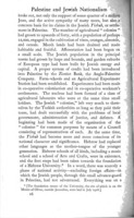 Zionism and the Allies.