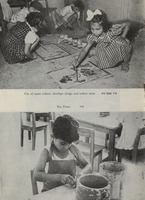במשחק ובעבודה בגן הילדים.