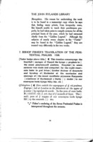 Catalogue of an exhibition illustrating the history of the transmission of the Bible : with an introductory sketch by the librarian : with twenty facsimiles.