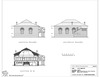 Photograph of: Drawings of the Synagogue in Ludza.