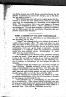 Peace terms of belligerent governments.