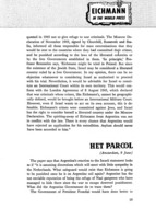 Eichmann in the world press.