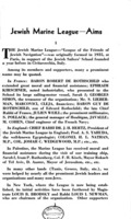 Jewish Marine League.