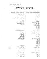 זכרם נעלה : במפעל ההנצחה על ידי מענקי לימוד בבתי הספר החקלאיים.
