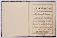 Oração Funebre.