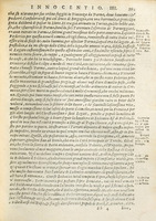 Delle vite de' pontefici : dal Salvator Nostro sino a Paolo II / Battista Platina Cremonese ... Ampliato con le Historie de' Papi moderni da Sisto IV. sino a Paolo V. scritte dal p.f. Onofrio Panvinio Veronese, da Antonio Cicarelli da Foligno, e da d. Gio. Stringa Venetiano; Con l' annotationi del Panvinio, e con al Cronologia Ecclesiastica dello stesso: ampliata dal r.m. Bartolomeo Dionigi da Fano, e da d. Lauro Testa; Oltre i nomi, cognomi, e patrie di tutti gli cardinali, raccolti per il sudetto Dionigi dall'opere del Panvinio, e da gli atti della Cancellaria Apostolica; e l'effigie di tutti gli ponteficial naturale: E perfettionato in questa impressione con l'aggiunta delle vita di Gregorio XV. e di Urbano VIII. e con un supplimento di venti anni alla cronologia di d. Francesco Tomasuccio Venetiano. Con tre fedeli, e copiose tavole; una de'papi; la seconda de'cardinali; e la terza delle cose notabili. Con privilegio.