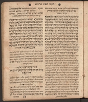 סדר תקוני שבת / מאיש האלקי ... כמהר"ר יצחק לוריא אשכנזי, ונוסיף על דגלו סדר מ"ש ותיקון ליל שבועו' ולי' הושענא רבה, והוב' מארץ הקדוש' למדינתינו ...