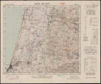 Jaffa Tel Aviv / הודפס ע"י מחלקת המדידות.