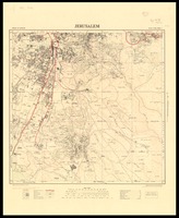 Jerusalem Compiled, drawn and printed by the Survey of Palestine.
