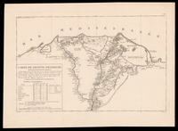 Carte de l'Egypte inferieure Denon Del. Perrier Sculp.