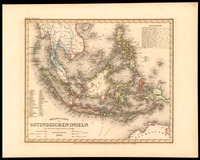 Neueste Karte der Ostindischen Inseln von H. Radefeld.