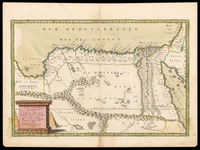 Royme, et desert de Barca et L'Egypte diviseé en ses douze Cassifs, ou Gouvernemens par le Sr. Sanson d'Abbeville I. S. P sculp.