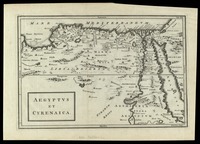 Aegyptus et Cyrenaica W. H. Toms Sculpt.