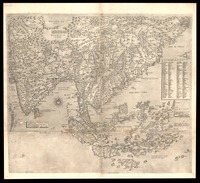 Il disegno della terza parte dell'Asia Giacomo di Castaldi ; Fabius Licinius excudebat.